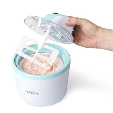 Nedis Glassmaskin | 1.2 l | Blå / Vit | Aluminium / Plast