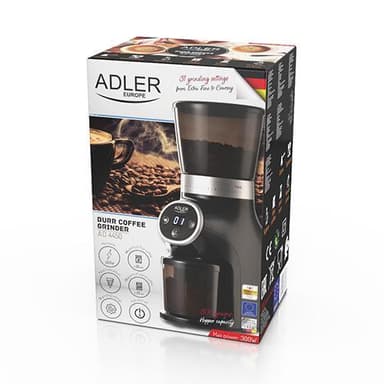 Adler AD 4450 Kaffekvarn med burr grinder