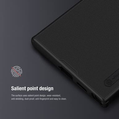 NILLKIN Samsung Galaxy S24 Ultra Frostat skal hårt - Svart