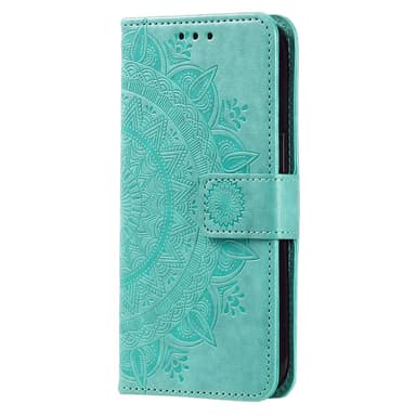 SKALO Xiaomi Redmi 13C 4G Mandala Plånboksfodral - Turkos