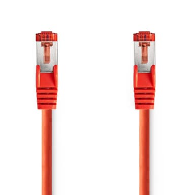Nedis CAT6 Nätverkskabel | RJ45 hane | RJ45 hane | S/FTP | 5.00 m | Rund | LSZH | Röd | Kuvert