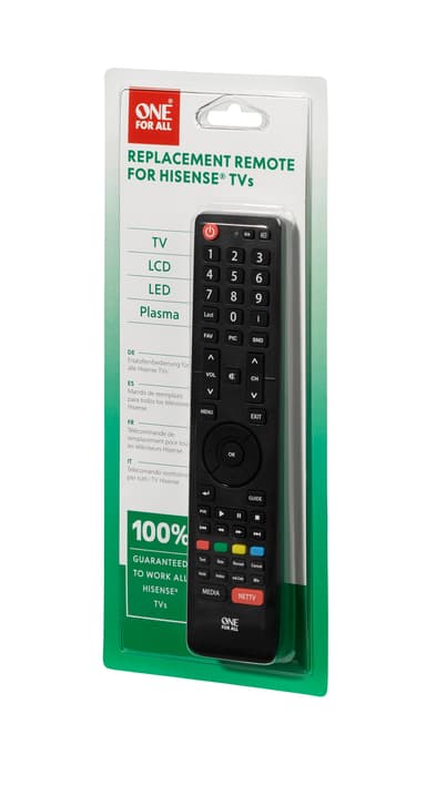 URC 1916 Remote control replacement Hisense