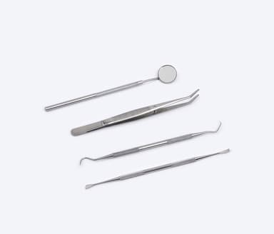 Professionellt tandhygien kit - 4 delar