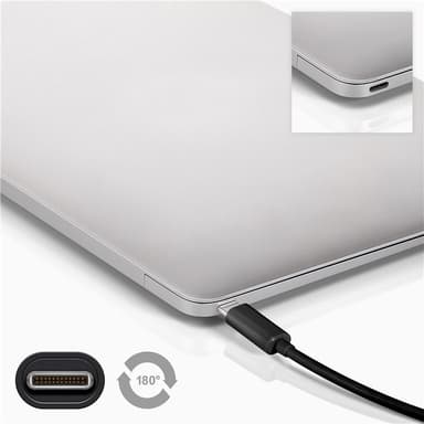 Sync & Charge SuperSpeed USB-C™-kabel (USB 3.2 Gen 1), USB-PD, 1,5 m