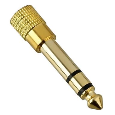 Ljudadapter - 6.5 mm till 3.5 mm