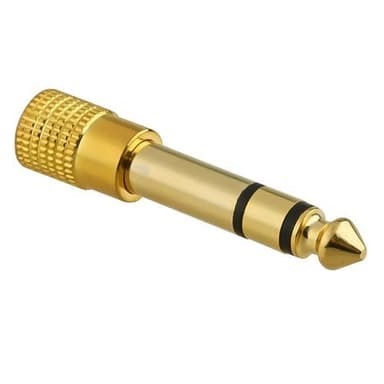 Ljudadapter - 6.5 mm till 3.5 mm