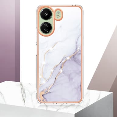 SKALO Xiaomi Redmi 13C 4G Marmor TPU-skal - Motiv 3