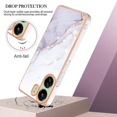 SKALO Xiaomi Redmi 13C 4G Marmor TPU-skal - Motiv 3