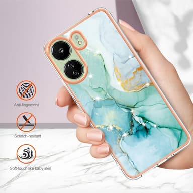 SKALO Xiaomi Redmi 13C 4G Marmor TPU-skal - Motiv 2