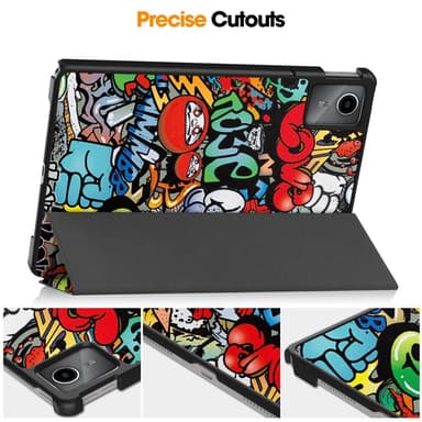 Tri-fold Fodral till Lenovo Tab M11 - Graffiti