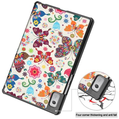 Tri-fold Fodral till Lenovo Tab M9 - Butterflies
