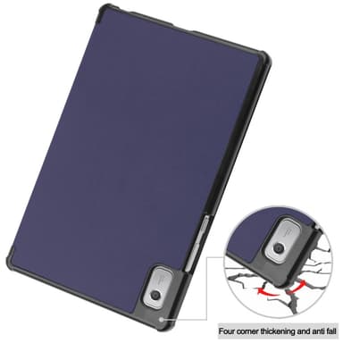 Tri-fold Fodral till Lenovo Tab M9 - mörkblå