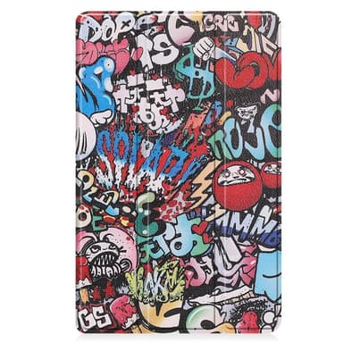 Tri-fold Fodral till Lenovo Tab M9 - Graffiti