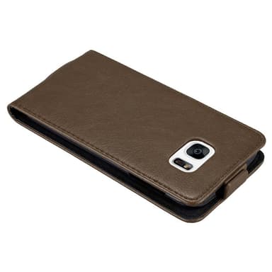 Samsung Galaxy S7 Flipfodral Skal (Brun)
