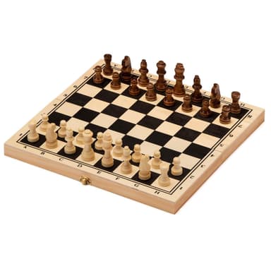 The Game Factory Wooden 3-in-1 Game