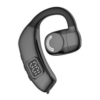 X30 Bluetooth 5.4 Single in-Ear hörlurar Trådlös Hook - Svart