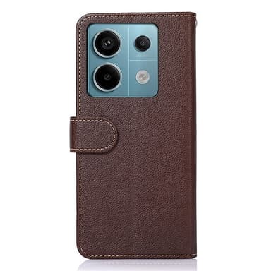 För Xiaomi Redmi Note 13 Pro 5G Fodral Skal KHAZNEH Brun-Blå