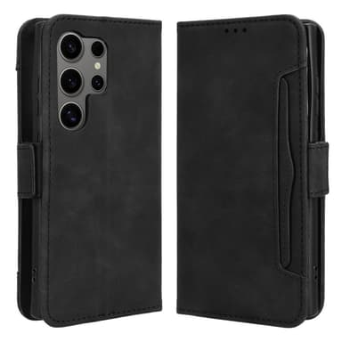 Samsung Galaxy S24 Ultra Plånboksfodral  - Svart