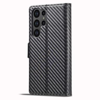 LC.IMEEKE Plånboksfodral till Samsung Galaxy S24 Ultra - Svart