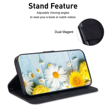 För Xiaomi Redmi Note 13 Plånboksfodral Fodral