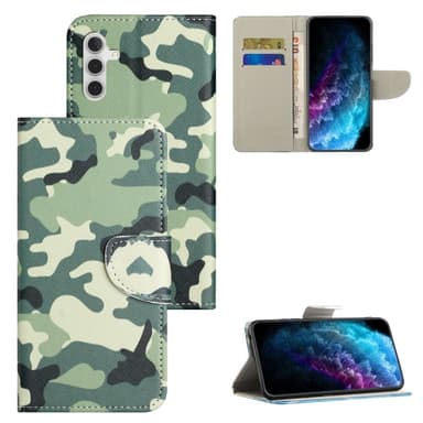 För Samsung Galaxy A25 Plånbok Fodral Skal Mönster Skydd