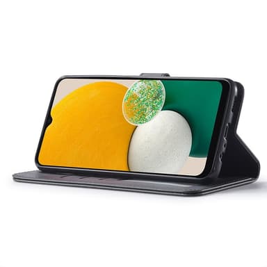 LC.IMEEKE Wallet Case till Samsung Galaxy A15 - Svart