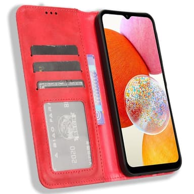 Samsung Galaxy A15 5G Plånboksfodral  - Röd