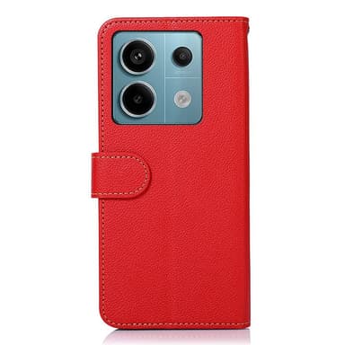 För Xiaomi Redmi Note 13 Pro 5G Fodral Skal KHAZNEH Röd-Svart