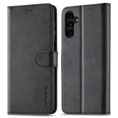LC.IMEEKE Wallet Case till Samsung Galaxy A15 - Svart