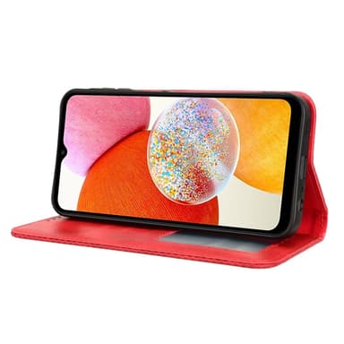 Samsung Galaxy A15 5G Plånboksfodral  - Röd