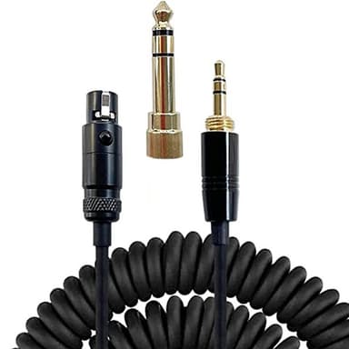 Spiral ljudkabel till Beyerdynamic DT 700
