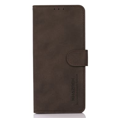 SKALO Xiaomi Redmi 13C 4G KHAZNEH Plånboksfodral i PU-Läder - Brun