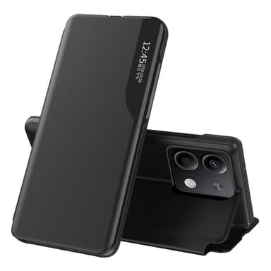 SKALO Xiaomi Redmi Note 13 5G Clear View Window Fodral - Svart
