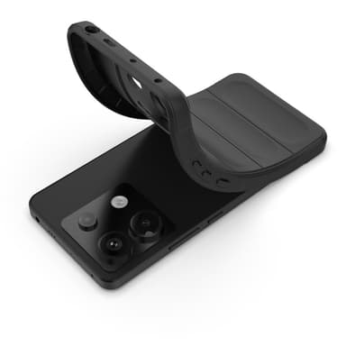 SKALO Xiaomi Redmi Note 13 Pro 5G Puffer Bumper TPU-Skal - Svart