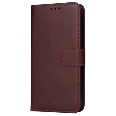 SKALO Xiaomi Redmi Note 13 Pro 5G PU-Läder Plånboksfodral - Brun