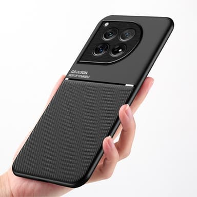SKALO OnePlus 12 5G Hybrid TPU Skal - Svart