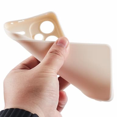 SKALO Xiaomi Redmi Note 13 Pro+ Ultratunn TPU-Skal - Vit