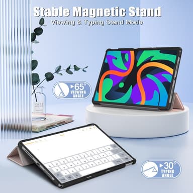 SKALO Lenovo Tab M11 Trifold Fodral - Roséguld