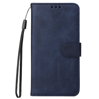 SKALO Xiaomi 14 5G PU-Läder Plånboksfodral - Blå