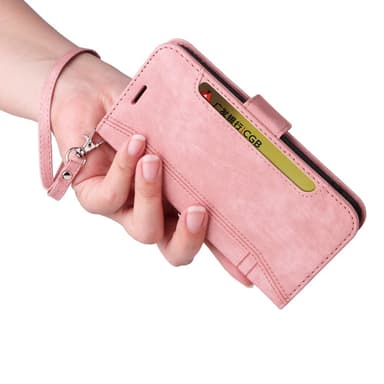SKALO Xiaomi Redmi Note 13 5G BETOPNICE 001 Plånboksfodral i PU-Läder - Rosa