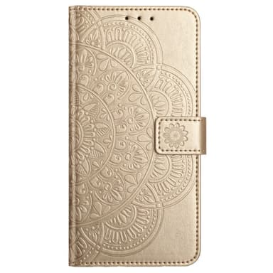 SKALO Xiaomi Redmi Note 13 5G Mandala Plånboksfodral - Guld