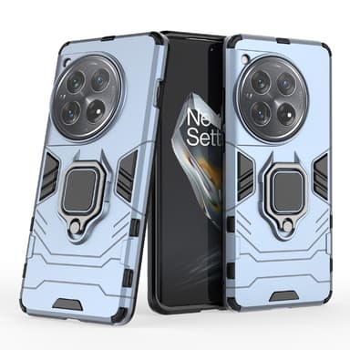 SKALO OnePlus 12 5G Armor Hybrid Metallring skal - Blå