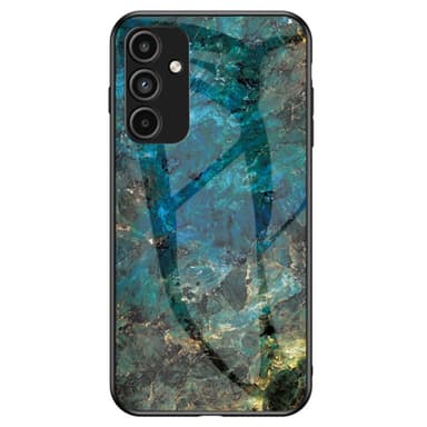 SKALO Samsung A15 4G Marmor Härdat Glas TPU-skal - Motiv 4