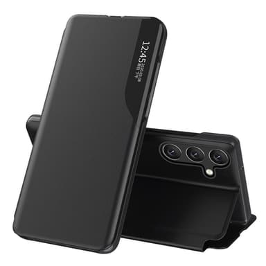 SKALO Samsung A15 4G Clear View Window Fodral - Svart