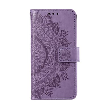 SKALO Xiaomi Redmi Note 13 4G Mandala Plånboksfodral - Lila