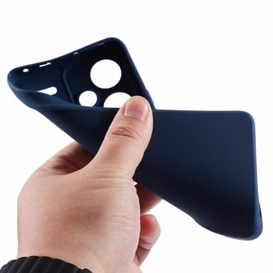 SKALO Xiaomi Redmi Note 13 Pro+ Ultratunn TPU-Skal - Blå