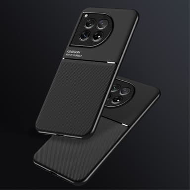 SKALO OnePlus 12 5G Hybrid TPU Skal - Svart