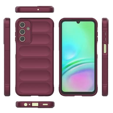 SKALO Samsung A15 4G Rugged Bumpers TPU-Skal - Röd