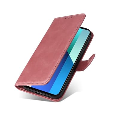 SKALO Xiaomi Redmi Note 13 4G PU-Läder Plånboksfodral - Rosa