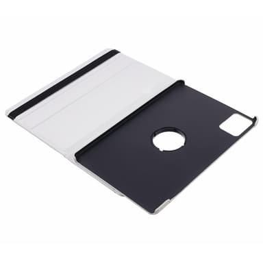 SKALO Lenovo Tab M11 360 Litchi Fodral - Vit
